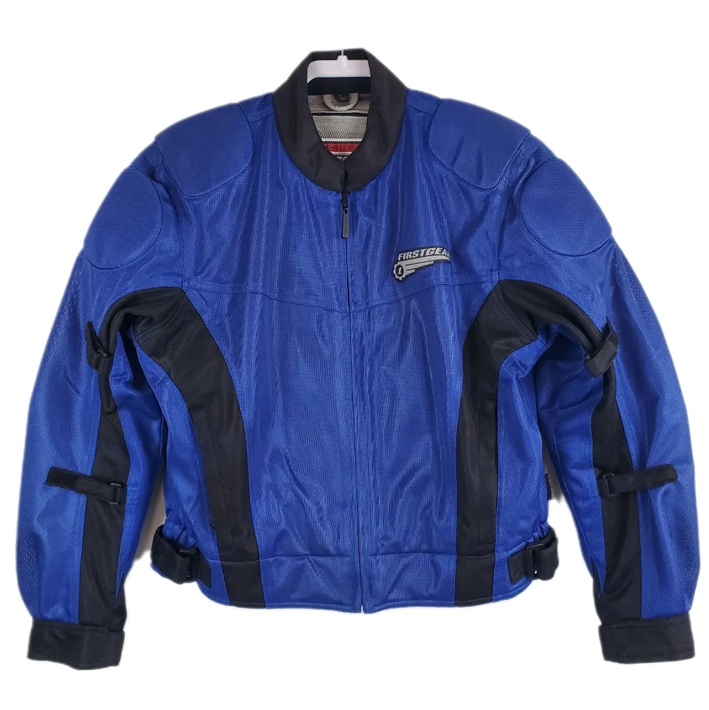 Firstgear Hypertex Motorcycle Riding Jacket Large Padded Armored Womens Large - Picture 1 of 16